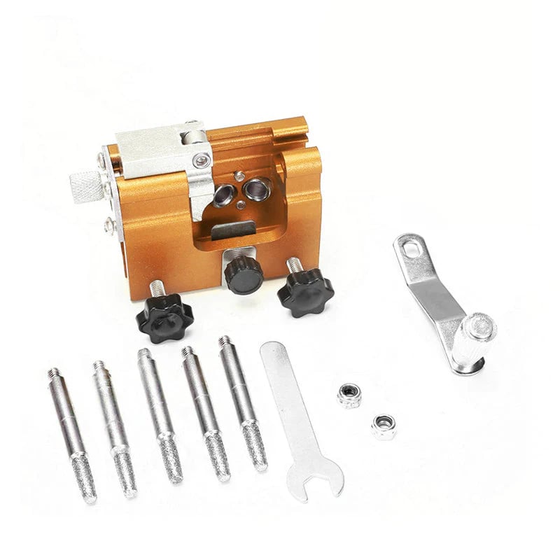 🔥🔥🔥Chainsaw Chain Sharpening Jig – Fast & Precise Sharpening Tool