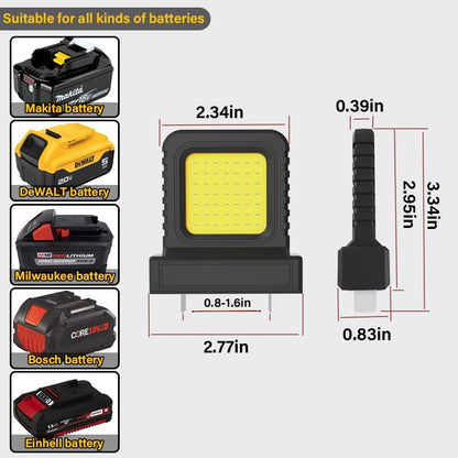 🔥Last Day-49%OFF🔥High brightness floodlight - for all power tool batteries